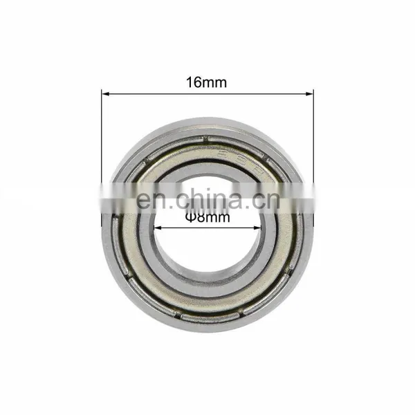 688zz P5 8x16x5mm Fast Delivery Time Chrome Steel Double Shielded Miniature Ball Bearings 688 photo-3