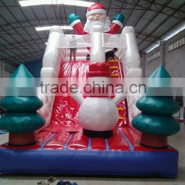 2015 Newest PVC Tarpualin Inflatable Water Slides for Christmas Day