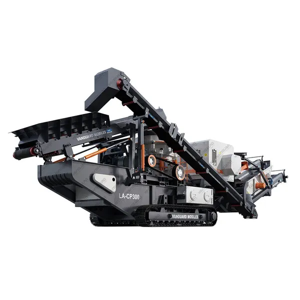 Crawler Type Mobile Crushing Station 150 Tph Mobile Cone Crusher With Vibrating Screen photo-5