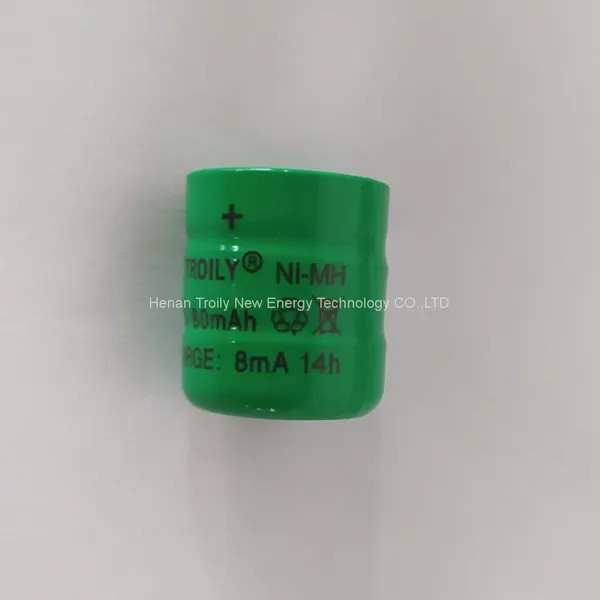 TROILY Ni-MH Button 80mAh 3.6V Rechargeable Battery Pack photo-2