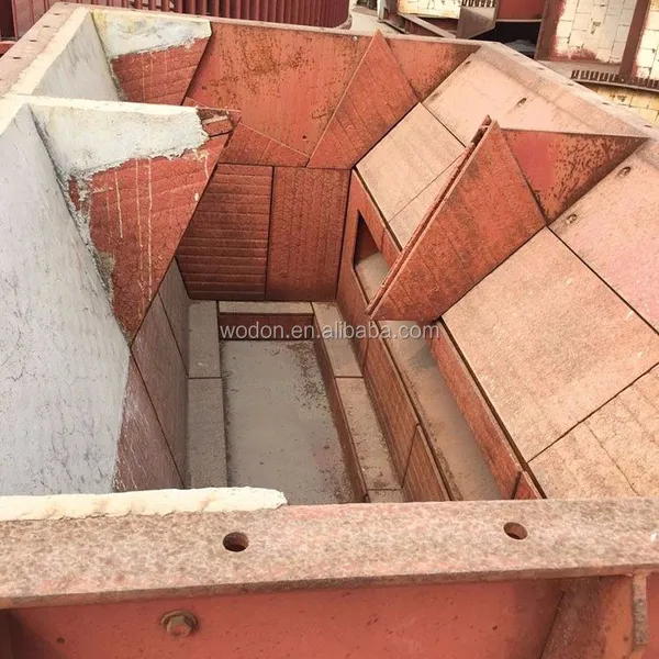 Wodon Hot-Rolled Wear Resistant Steel CO Plate Feeder Chute Cement Mining Industry ASME AISI Standards Custom Cutting Welding photo-2
