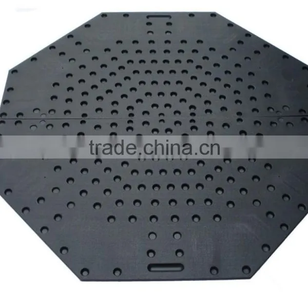 Green Plastic Moulded 2 Fold Poker Table Top photo-3