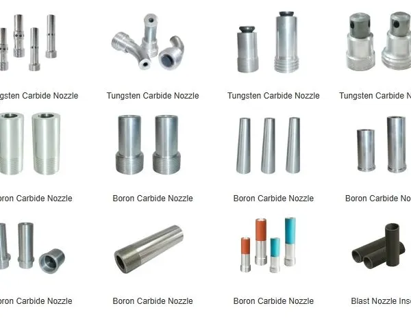 Sand spray nozzle