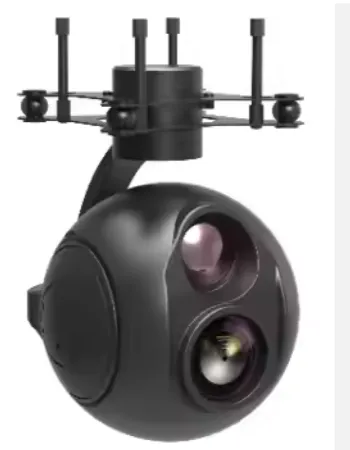 Adjustable Three Axis Dual Light Pod View Positioning TZ130 Thermal Imaging Infrared Camera UAV Camera photo-5