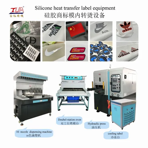 30T Silicone Hydraulic Heating Press Label Making Machine photo-4