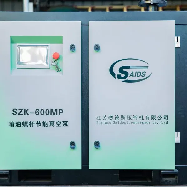 Micro-oil Screw Vacuum Pump for Food Packaging with Oil-free Certification