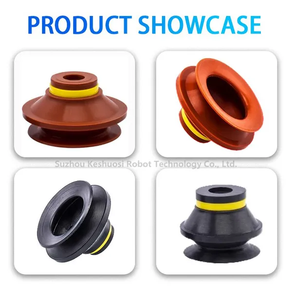 VB10-50 Bellows Suction Cup PIAB Brand Alternative Non-damaging Workpiece Stable Gripping of Smooth Surfaces With Adaptation to Height Differences photo-3