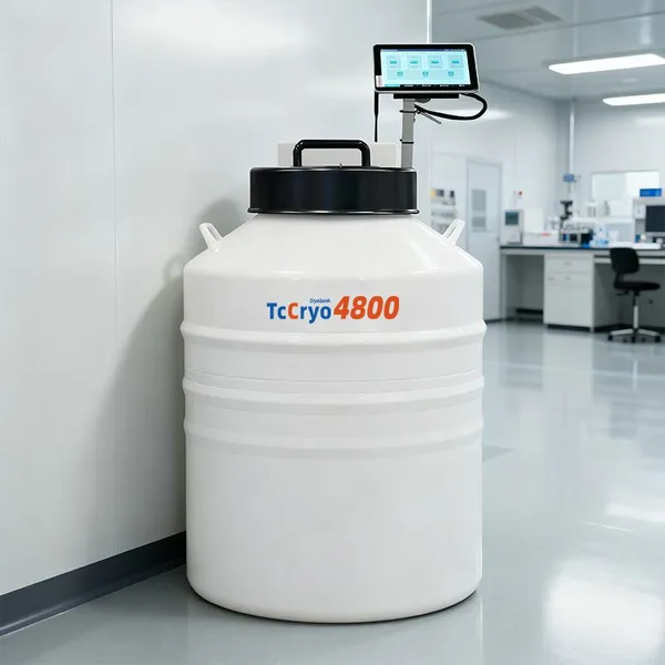 Paraguay TcCryo Cryobank 4800 Liquid Nitrogen Storage Dewar Tank Suppliers