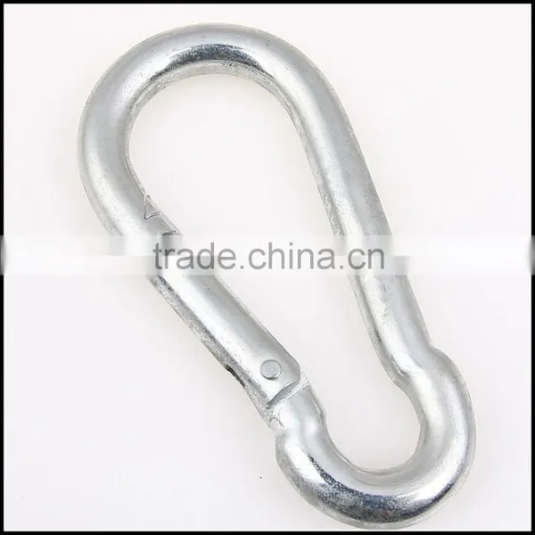8# Zinc Plated Iron Carabiner Hook