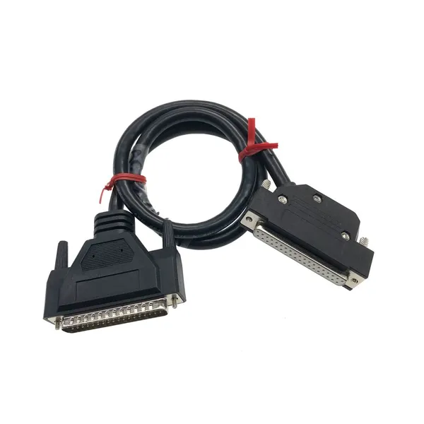 DB37 Male-to-Female 45-Degree Angled Industrial Control Extension Wire photo-5