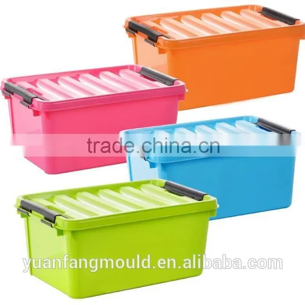 Plastic Injection Turnover Box Mould/plastic Injection Turnover Basket Mold photo-3