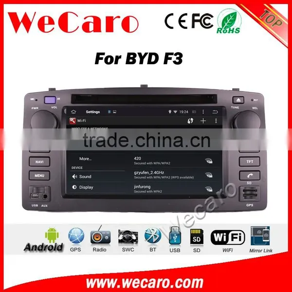 Wecaro WC-BD6205 Android 5.1.1 Car Stereo Navigation For Byd f3 2006 -2013 Dvd Car Dvd Gps WIFI 3G Playstore photo-4
