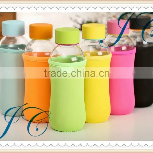 Logo Printing Colorful Neoprene Water Bottle Cooler,Personalized Coolies,Milk Bottle Holder Sleeve photo-2