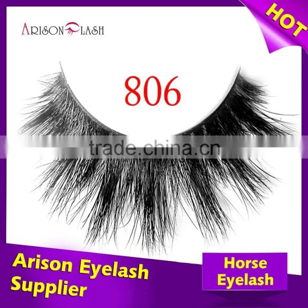 Private Label Horse Fur Lashes, 3d Mink Eyelashes,mink Strip Eyelashes Mink the Eyelash Extension Quality Choice photo-2