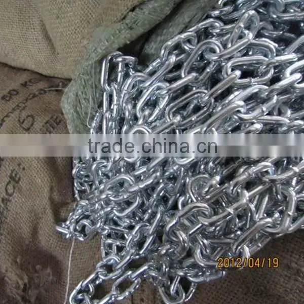 Steel Material and Chain Wheel Structure Zinc Link Chain photo-3