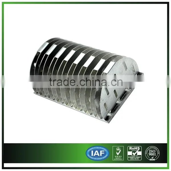 Half-round Aluminum Stamping Heatsink