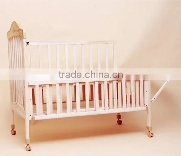 Wooden Baby Bed With Mosquito Net photo-3