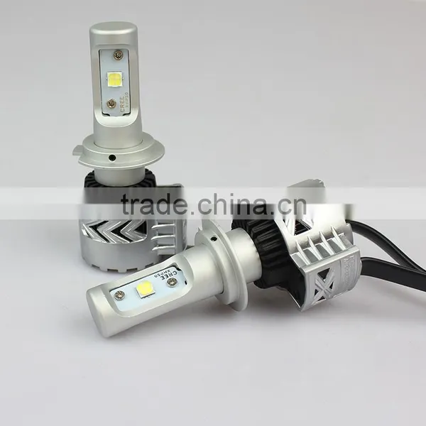 Powerful Waterproof 40W per Bulb Led Car Headlight Single Beam H7 Led Headlight Conversion Kit photo-3