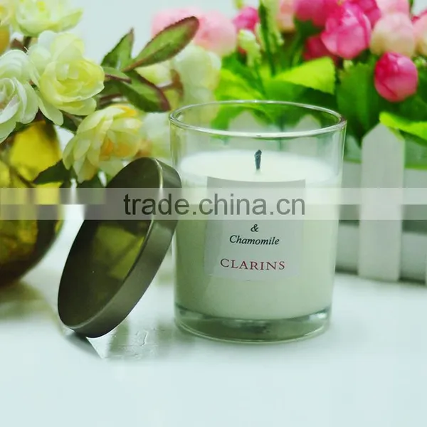 Scented Candle in Glass Jar With Metal Lid photo-6