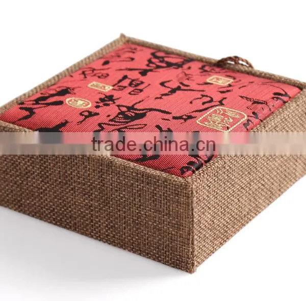 C112-1 ANPHY Chinese Style Little Rectangle Bracelet Box With Tassel 110mm*110mm*40mm photo-3