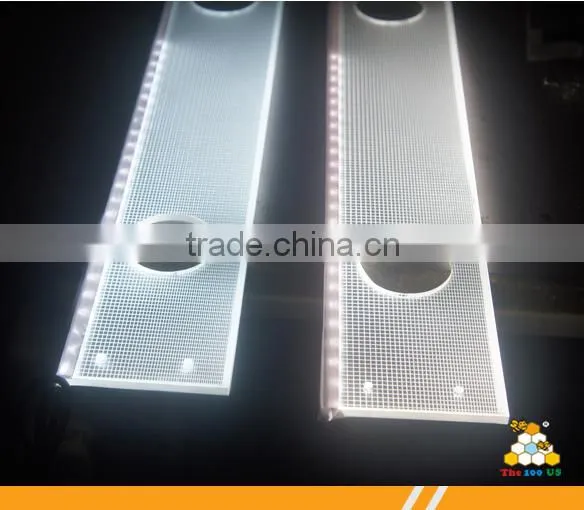 Customized Design Acrylic LED Guide Panel Silk Screen Panel LED Light photo-4