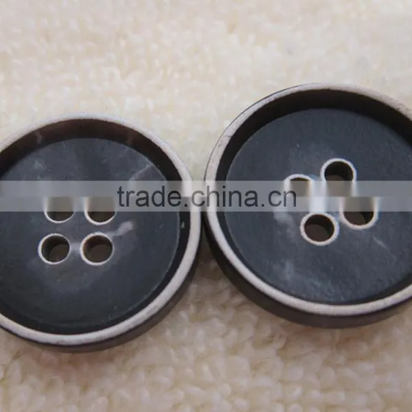 Sedex Audited Factory 2 Pillar Burnt Rim 4 Holes Urea Button, Urea Button photo-3