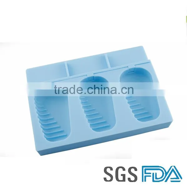 2016 New Style Delicious Ice Cream Tray Silicone Tool Making Ice Cream photo-6