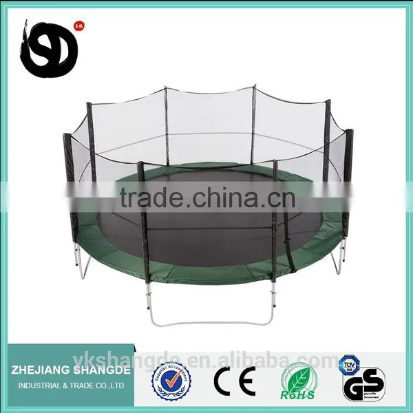 14ft Amusement Trampoline Jumping Bounce Mat With Child Safety Net photo-4