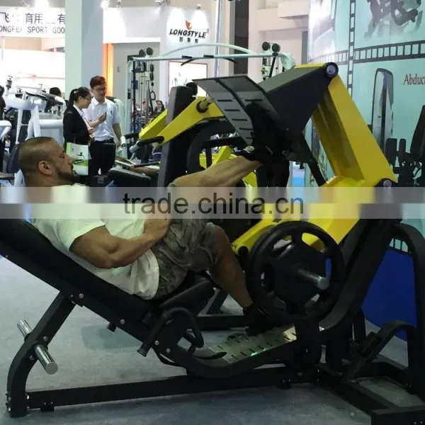 Pure Strength Gym Equipment/Hammer Strength Machine TZ-6078 Linear Leg Press/Plate Loaded Equipment photo-2