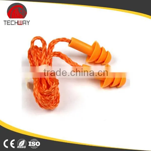 Noise Reduction Earplugs Silicone Hearing Protecting Earplugs