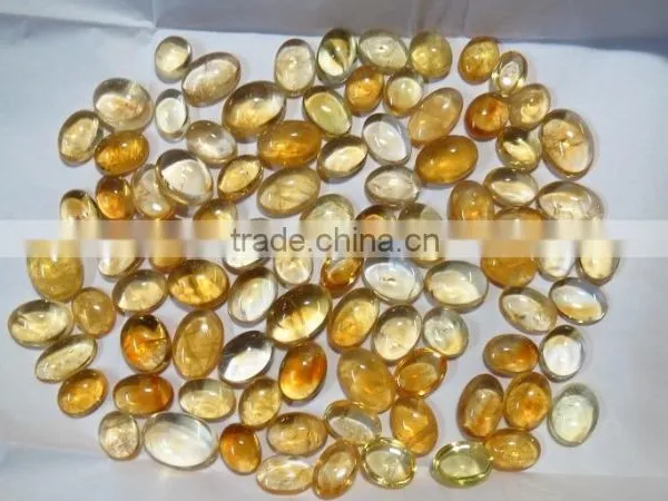 Natural UNHEATED UNDYED No Treatment CITRINE Gemstone Loose Cabochons photo-3
