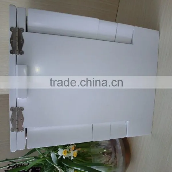 Luxury White Color Varnished Lacquer Handmade Ratation Difference Levels House and Home Furnishing Gift Box Jewelry Saving Box photo-5