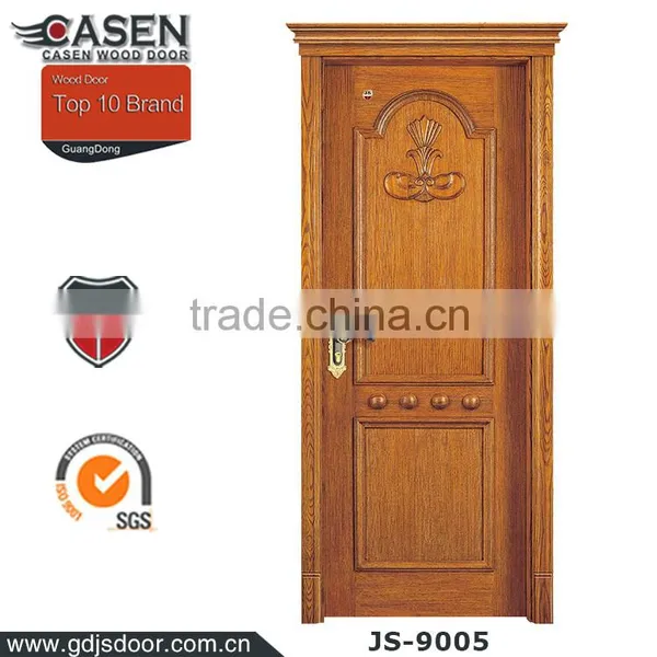 Modern Black Walnut Veneer Rome Best Wood Door Design Wood Door for Interior Decoration photo-4