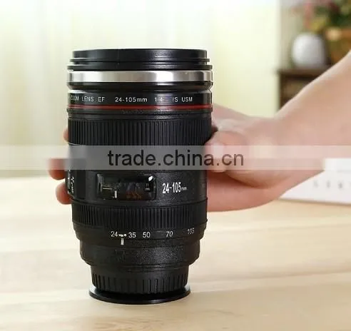 New Camera Lens Shaped Lens Mug Can Suction Mugs photo-2