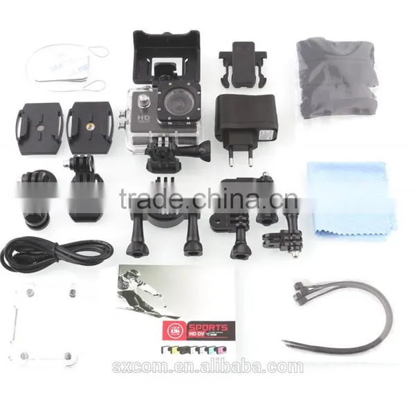 Factory Wholesale Waterproof Full HD 1080p Sport DV Action Camera 12MP 1.5 Inch LCD Screen 170 Degree Angle photo-6