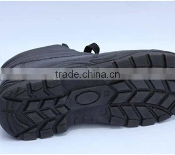 Steel Toe Cap Cow Leather Lace-up Safety Shoes photo-4