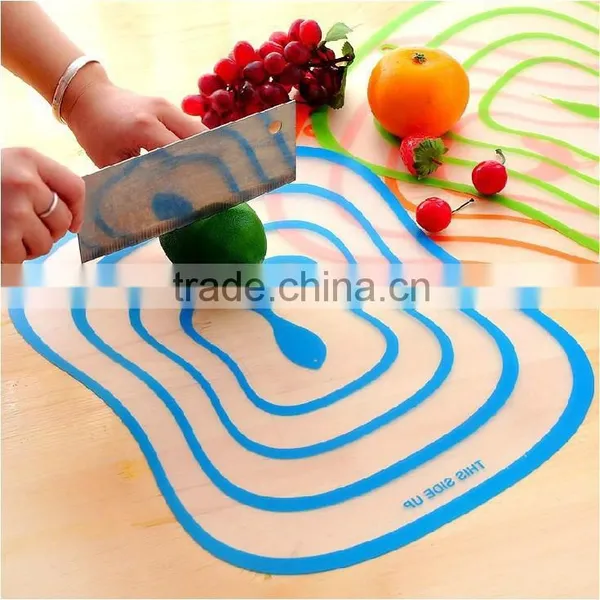 J189 Kitchen Supplies Fashion Cut Fruit Plate Health Board Cutting Board photo-4
