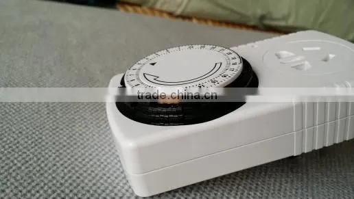 Mechanical timer socket Dial the code switch plug timer 24 hours mechanical timer plug in
