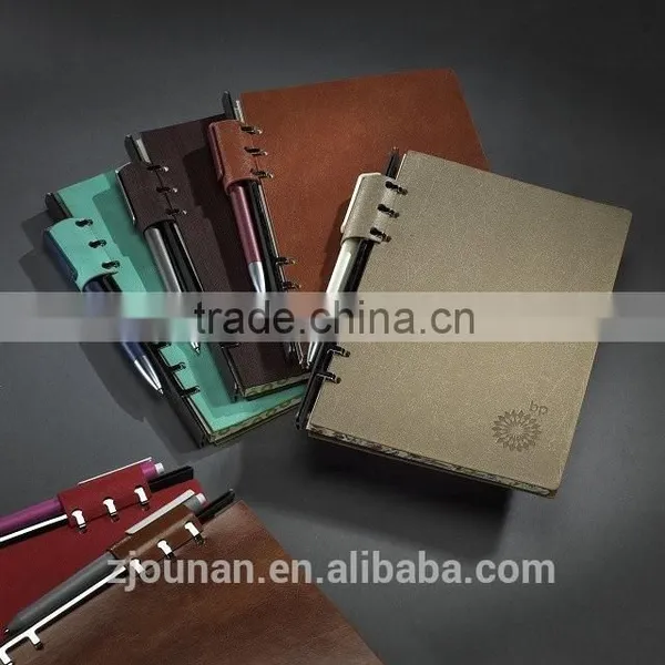 Leather Notebook With Logo Embossed photo-2