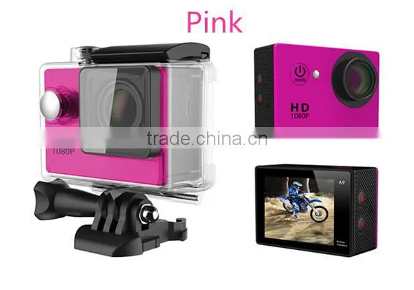 HD 1080p 2.0 Inch Sports Camera Waterproof Camera Mini DV Action Camera photo-3