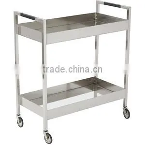Factory Direct Sales Stainless Steel Treatment Cart With Drawer photo-6