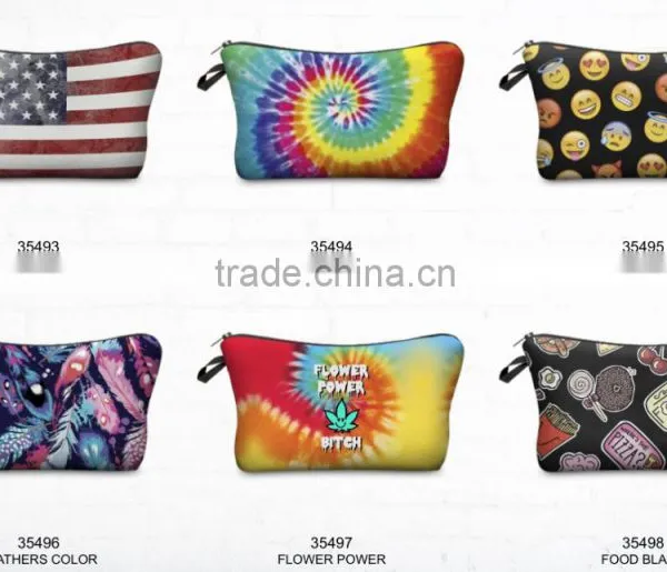 2015 New Arrival Winter Man Dedos Rosos Trolley Makeup Bag photo-5