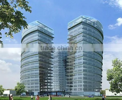 Unitized Glass Curtain Wall Price From Guangzhou Hwarrior photo-2