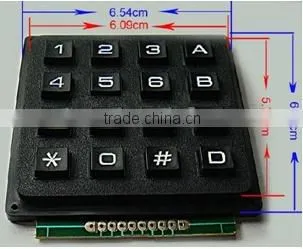 vocational training equipment,MCU 4 * 4 matrix keyboard