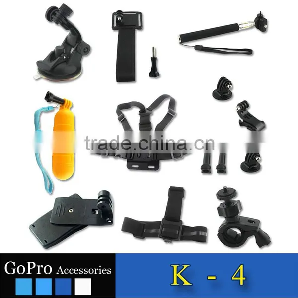 17-in-1 GoPro Accessory Kit for Gopro Hero 2/3/3+/4/4 Session photo-2