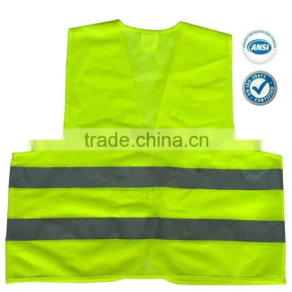 ANSI Standard Yellow Safety Vest photo-2