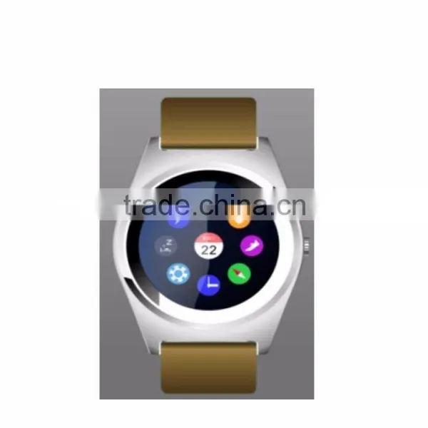 Full Display Round IPS Screen MTK2502 BT4.0 Smart Watch Phone Man Watch photo-6