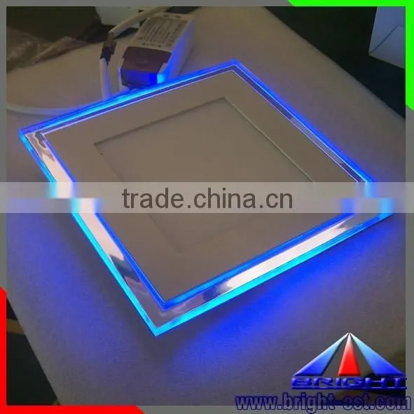 Square Ceiling Flat Ultra Thin 180x180mm Double Color Led Panel Light photo-5