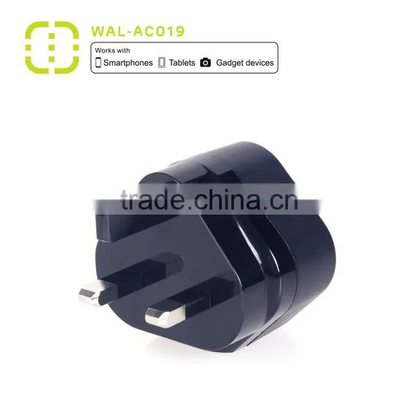 Walnut Single UK USB Main Travel Charger With MFI Standard photo-5