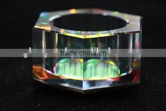 Transparent Crystal Glass Bowls With Lid Kitchen Decoration photo-3
